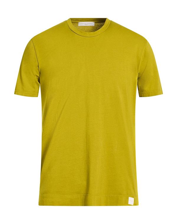 ダニエル フィエゾリ メンズ トップス Tシャツ DANIELE FIESOLI ベーシック Tシャツ Lime Green ライム