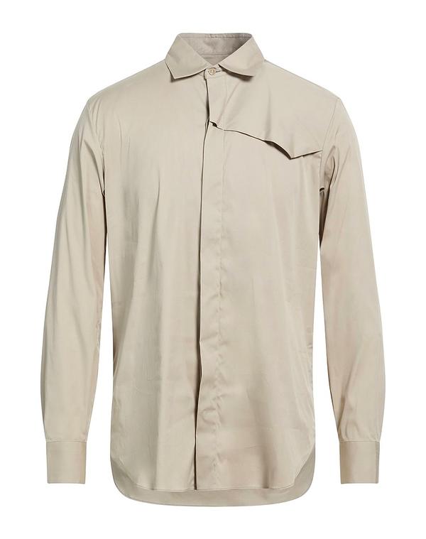 マロ メンズ トップス シャツ MALO 無地シャツ Khaki カーキ