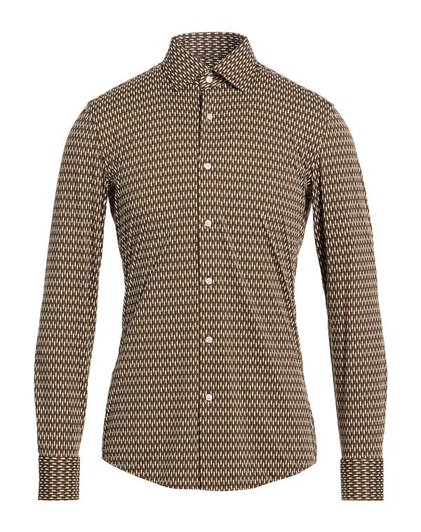 ボス メンズ トップス シャツ BOSS 柄入りシャツ Military Green グリーン 36,270円