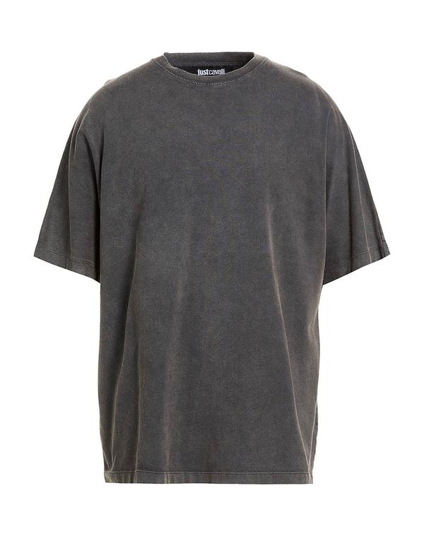 ジャストカバリ メンズ トップス Tシャツ JUST CAVALLI Tシャツ Charcoal チャコール|ReVida 店