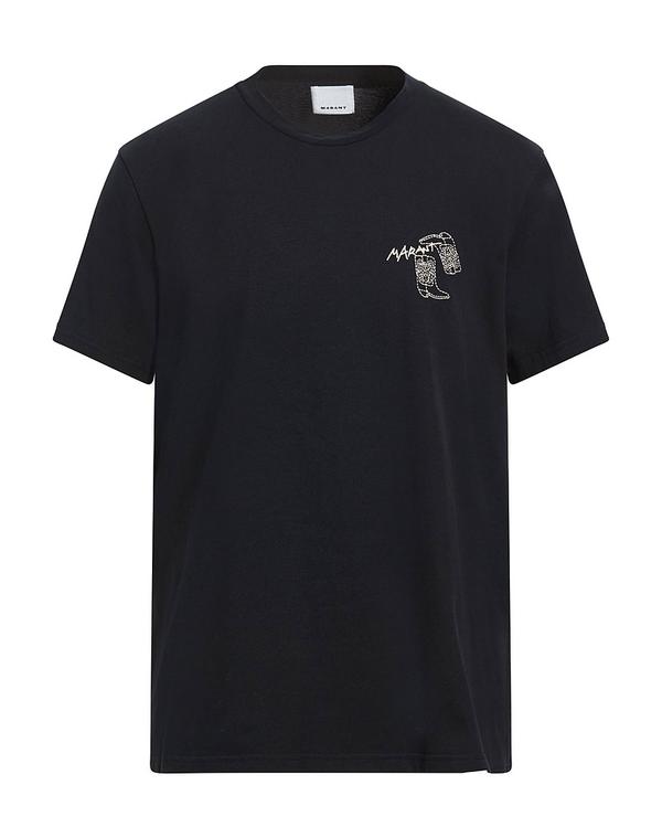 イザベル マラン メンズ トップス Tシャツ ISABEL MARANT Ｔシャツ Black ブラック
