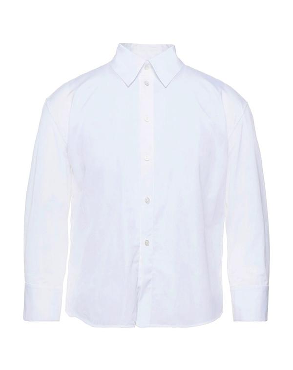 ジル・サンダー メンズ トップス シャツ JIL SANDER 無地シャツ White ホワイト