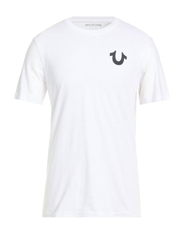 トゥルーレリジョン メンズ トップス Tシャツ TRUE RELIGION Ｔシャツ White ホワイト