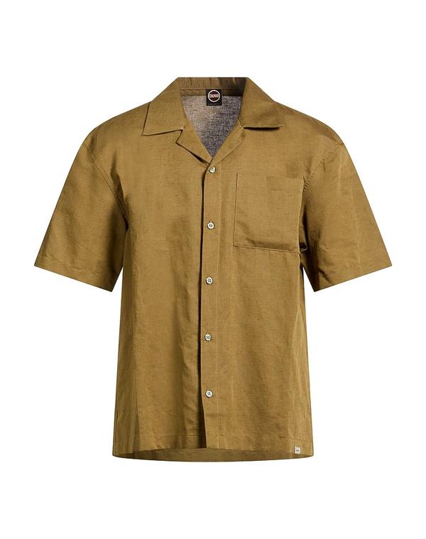 コルマール メンズ トップス シャツ COLMAR リネンシャツ Military Green グリーン｜ReVida 店 28,656円
