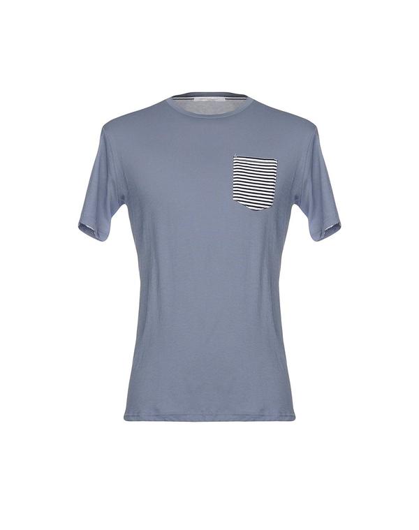 ダニエレ アレッサンドリー二 メンズ トップス Tシャツ DANIELE ALESSANDRINI Tシャツ Blue Gray グレー
