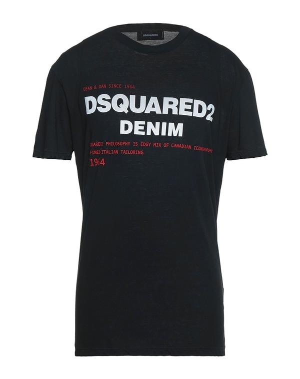 ディースクエアード メンズ トップス Tシャツ DSQUARED2 Ｔシャツ Black ブラック