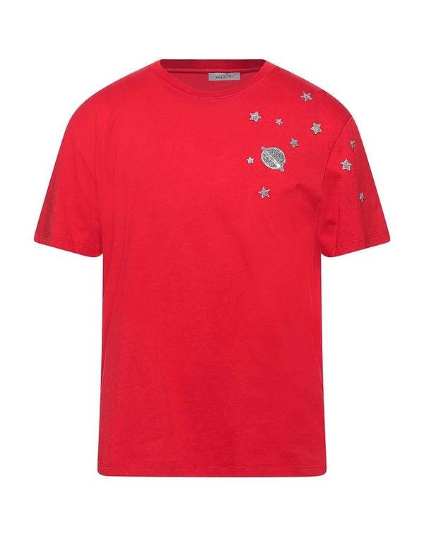 ヴァレンティノ メンズ トップス Tシャツ VALENTINO GARAVANI ベーシック Tシャツ Red レッド｜ReVida 店