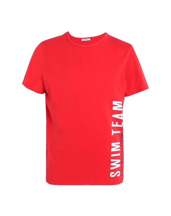 ビッケンバーグス メンズ トップス Tシャツ BIKKEMBERGS Ｔシャツ Red レッド