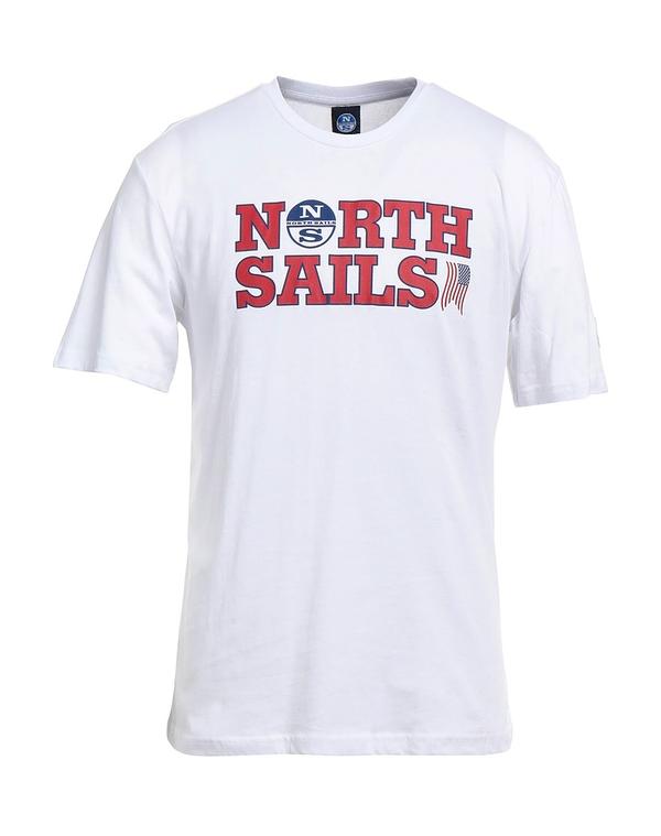 ノースセール メンズ トップス Tシャツ NORTH SAILS Ｔシャツ White ホワイト