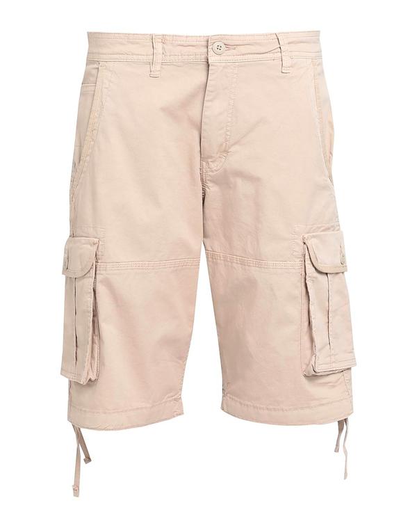 ジャック アンド ジョーンズ メンズ ボトムス ハーフパンツ・ショーツ JACK & JONES ショートパンツ＆バミューダパンツ Beige ベージュ