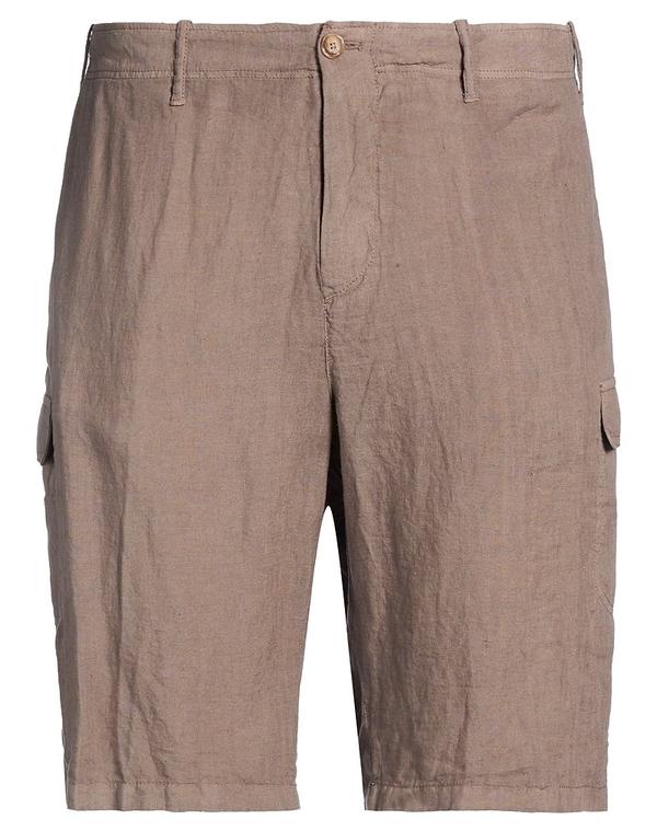 フェデーリ メンズ ボトムス ハーフパンツ・ショーツ FEDELI ショートパンツ＆バミューダパンツ Taupe トープ