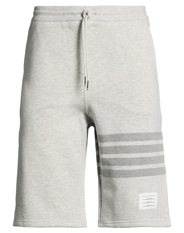 トムブラウン メンズ ボトムス ハーフパンツ・ショーツ THOM BROWNE ショートパンツ＆バミューダパンツ Light Gray グレー