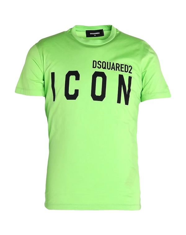 ディースクエアード メンズ トップス プルオーバー DSQUARED2 Ｔシャツ Light Green 緑であること