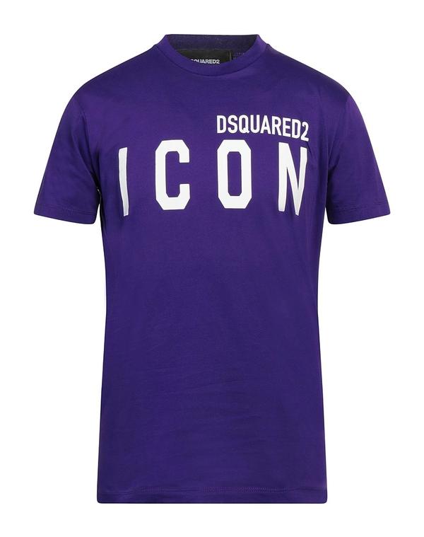 ディースクエアード メンズ トップス プルオーバー DSQUARED2 Ｔシャツ Purple パープル