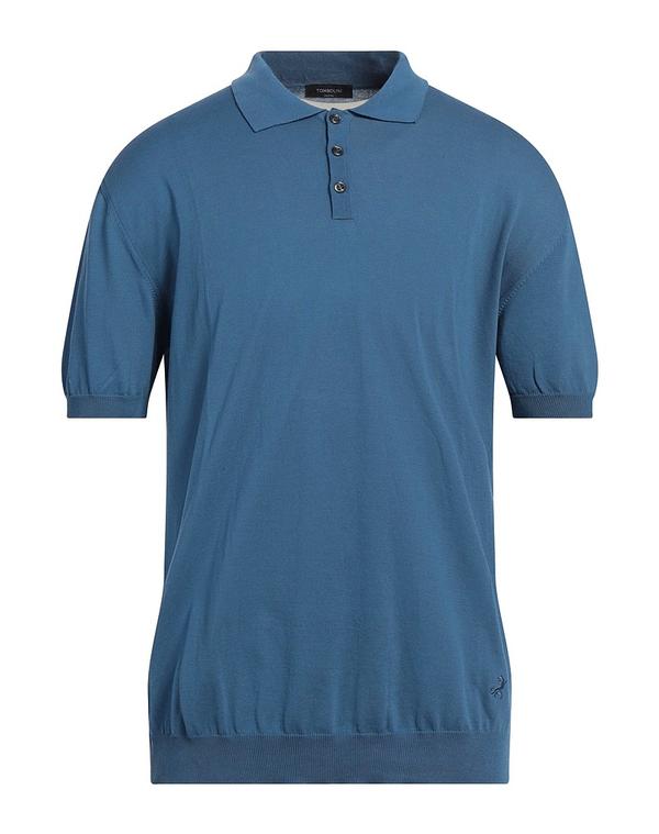 トンボリーニ メンズ トップス プルオーバー TOMBOLINI ティーシャツ Blue Gray 薄墨色