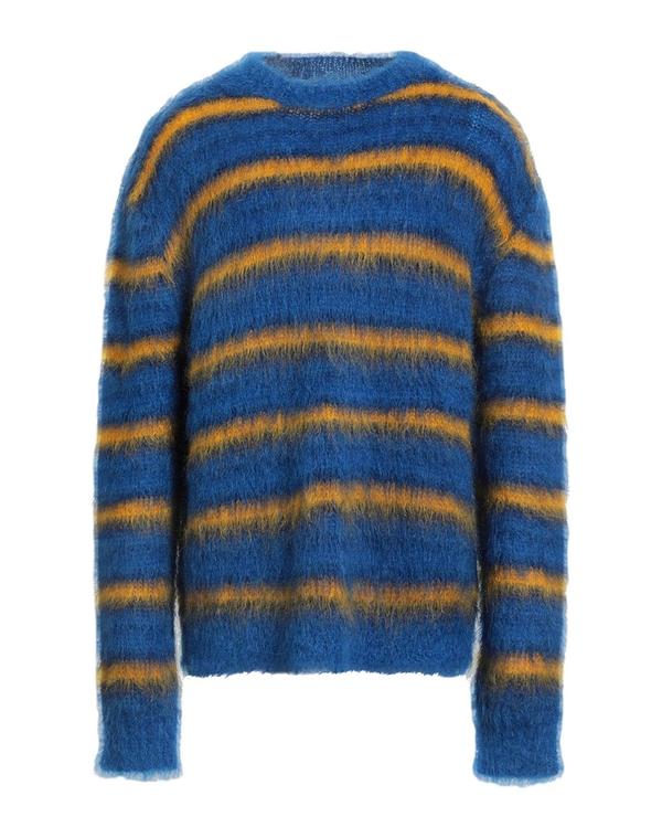 マルニ メンズ トップス シャツ MARNI プルオーバー Bright Blue ブルー