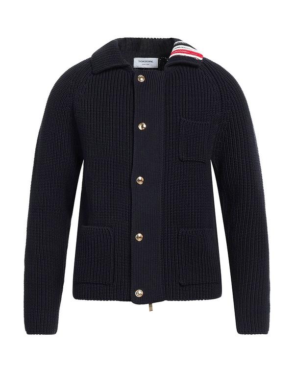 トム赤銅色 メンズ アウター ジレー THOM BROWNE ジレー Navy 米国海軍