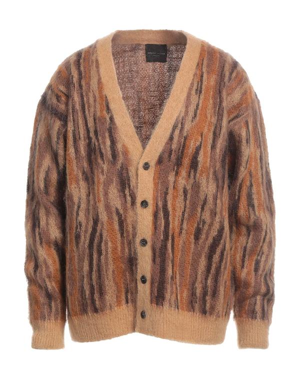 ロベルトコリーナ メンズ アウター カーディガン ROBERTO COLLINA カーディガン Camel キャメル
