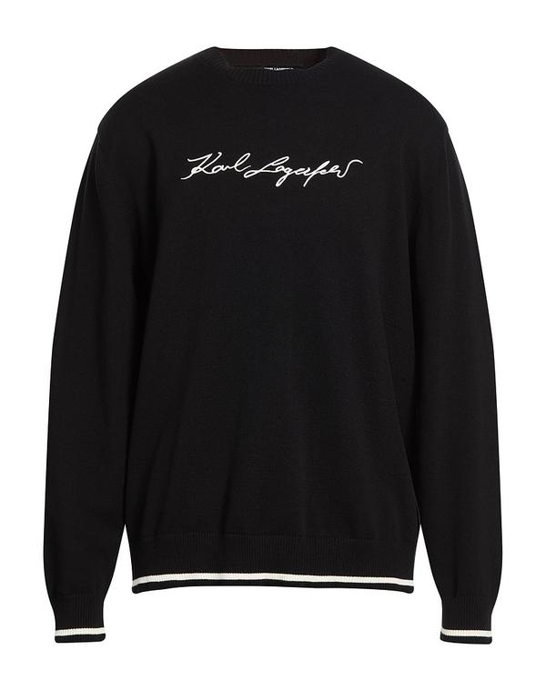 カール ラガーフェルド メンズ トップス シャツ KARLAGERFELD プルオーバー Black ブラック