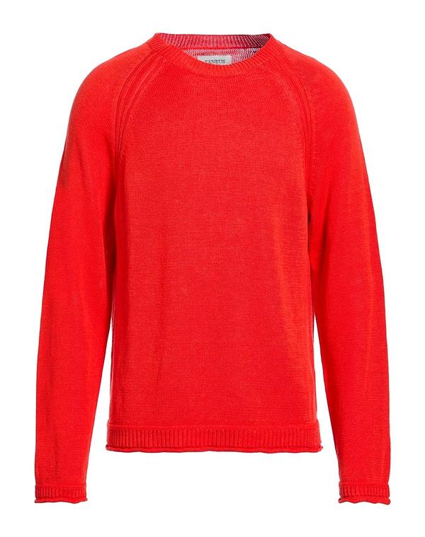 ラネウス メンズ トップス シャツ LANEUS プルオーバー Tomato Red レッド