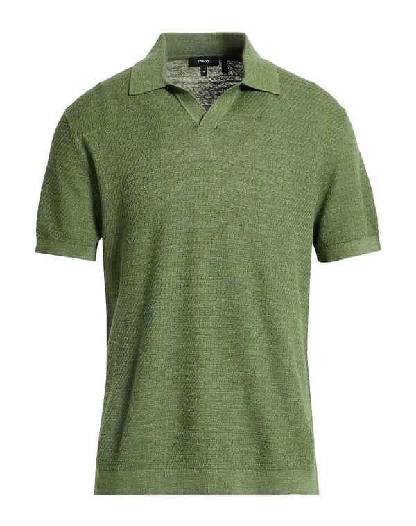 行動論理 メンズ トップス プルオーバー THEORY ティーシャツ Military Green 緑であること