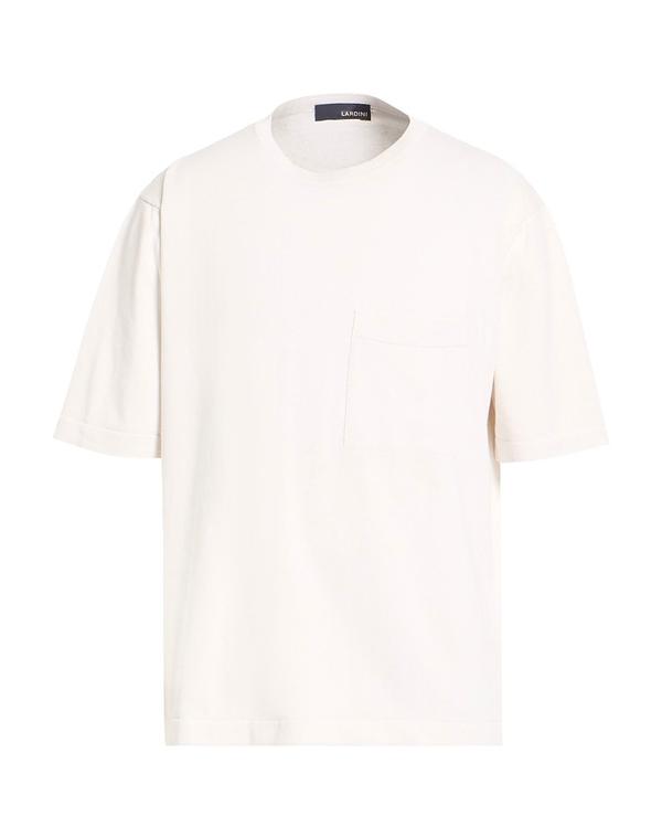 ラルディーニ メンズ トップス シャツ LARDINI プルオーバー Off White オフホワイト