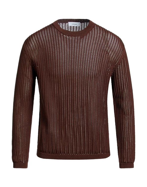 ラルディーニ メンズ トップス シャツ LARDINI プルオーバー Chocolate Brown ブラウン