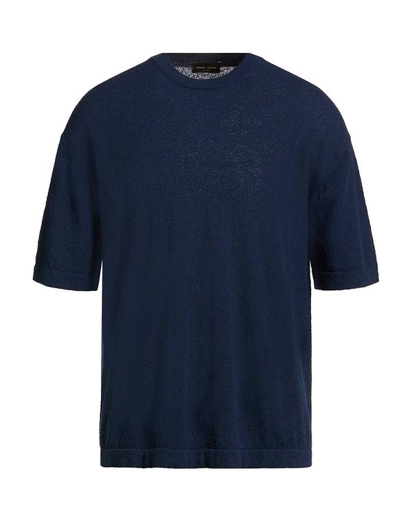ロベルトコリーナ メンズ トップス シャツ ROBERTO COLLINA プルオーバー Navy ネイビー