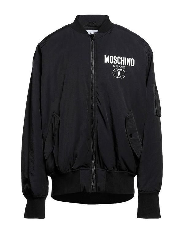 モスキーノ メンズ アウター ジャケット・ブルゾン MOSCHINO ブルゾン Black ブラック