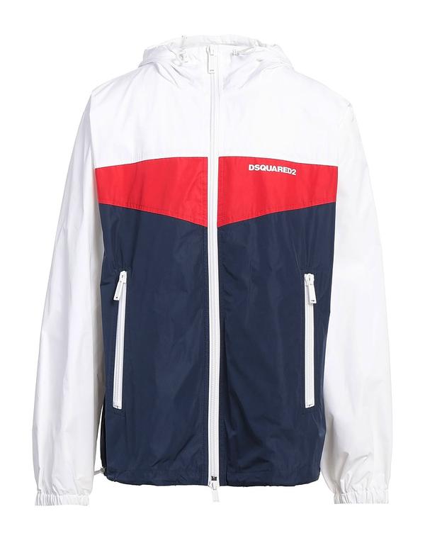 ディースクエアード メンズ アウター ジャケット・ブルゾン DSQUARED2 ブルゾン White ホワイト|ReVida 店