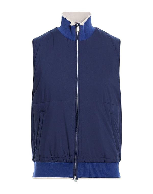 グランサッソ メンズ トップス ベスト GRAN SASSO ベスト Midnight Blue ブルー