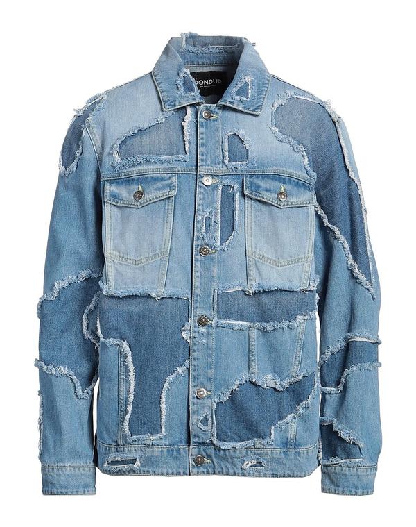 ドンダップ メンズ アウター ジャケット・ブルゾン DONDUP デニムブルゾン Blue ブルー
