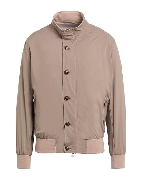 バルバナポリ メンズ アウター ジャケット・ブルゾン BARBA Napoli ブルゾン Light Gray グレー