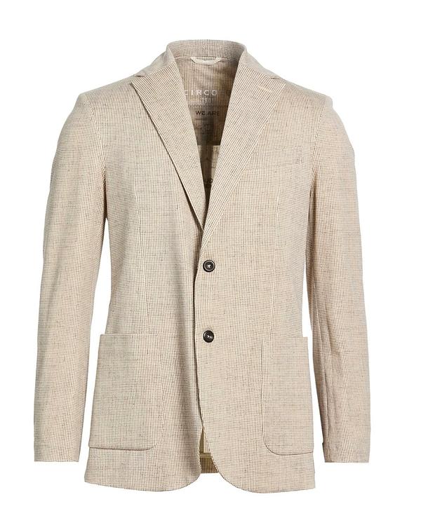 チルコロ 1901 メンズ アウター ジャケット・ブルゾン CIRCOLO 1901 テーラードジャケット Beige ベージュ｜ReVida 店