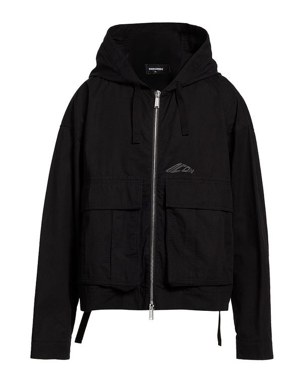 ディースクエアード メンズ アウター ジャケット・ブルゾン DSQUARED2 ブルゾン Black ブラック