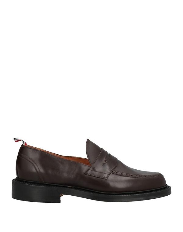 トムブラウン メンズ シューズ スリッポン・ローファー THOM BROWNE モカシン Dark Brown ブラウン 111,400円