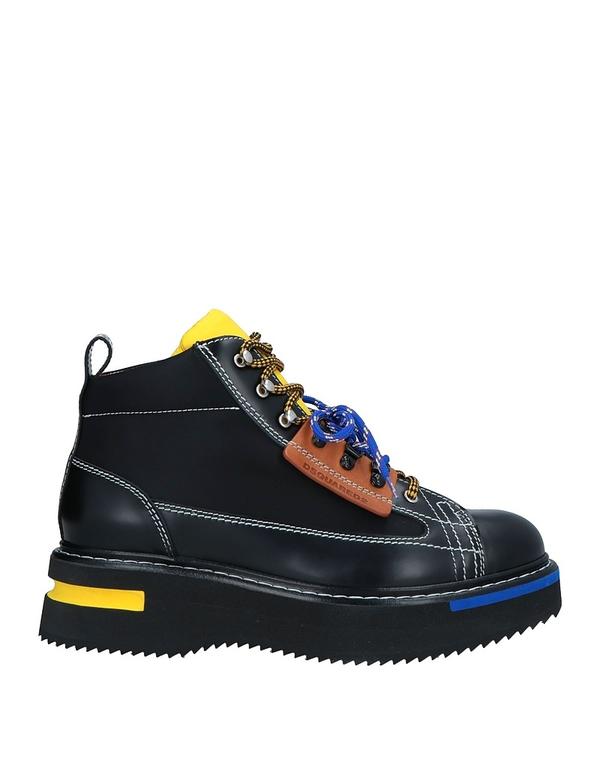 ディースクエアード メンズ シューズ ブーツ・レインブーツ DSQUARED2 ショートブーツ Black ブラック