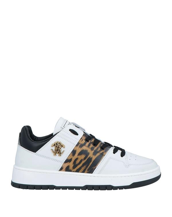 ロベルトカヴァリ メンズ シューズ スニーカー ROBERTO CAVALLI スニーカー White ホワイト