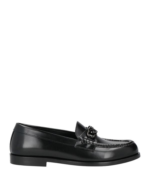 ヴァレンティノ メンズ シューズ スリッポン・ローファー VALENTINO GARAVANI モカシン Black 黒いこと