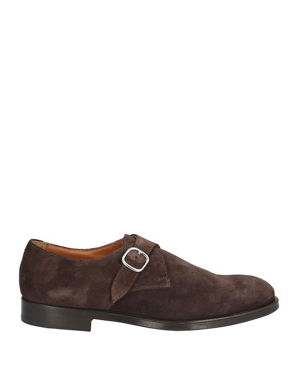 ドンカルズ メンズ シューズ スリッポン・ローファー DOUCAL\u0027S モカシン Dark Brown 赤銅色