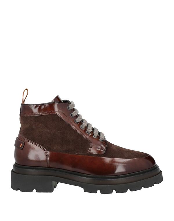 サントーニ メンズ シューズ ブーツ・レインブーツ SANTONI ショートブーツ Brown ブラウン