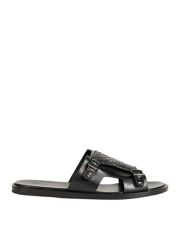 サントーニ メンズ シューズ サンダル SANTONI サンダル Black ブラック