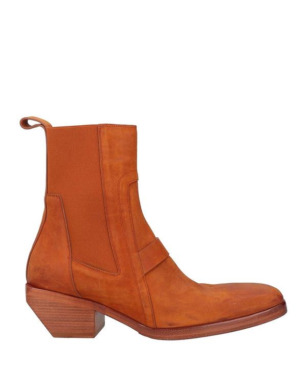 リックオウエンス メンズ シューズ ブーツ・レインブーツ RICK OWENS ショートブーツ Tan タン