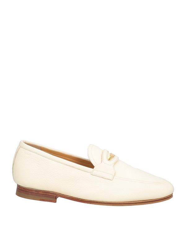 バリー メンズ シューズ スリッポン・ローファー BALLY モカシン Off White 象牙色