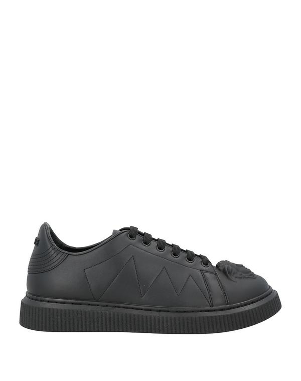 ヴェルサーチ メンズ シューズ スニーカー VERSACE スニーカー Black 黒いこと メンズ靴-靴