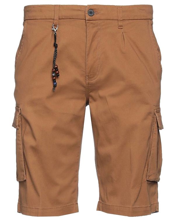 イエスズィーバイエッセンツ メンズ ボトムス ハーフパンツ・ショーツ YES ZEE by ESSENZA ショートパンツ＆バミューダパンツ Brown ブラウン