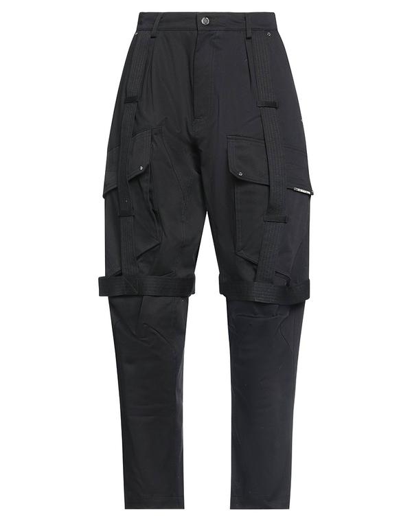 レゾム メンズ ボトムス カジュアルパンツ LES HOMMES カーゴパンツ Black ブラック