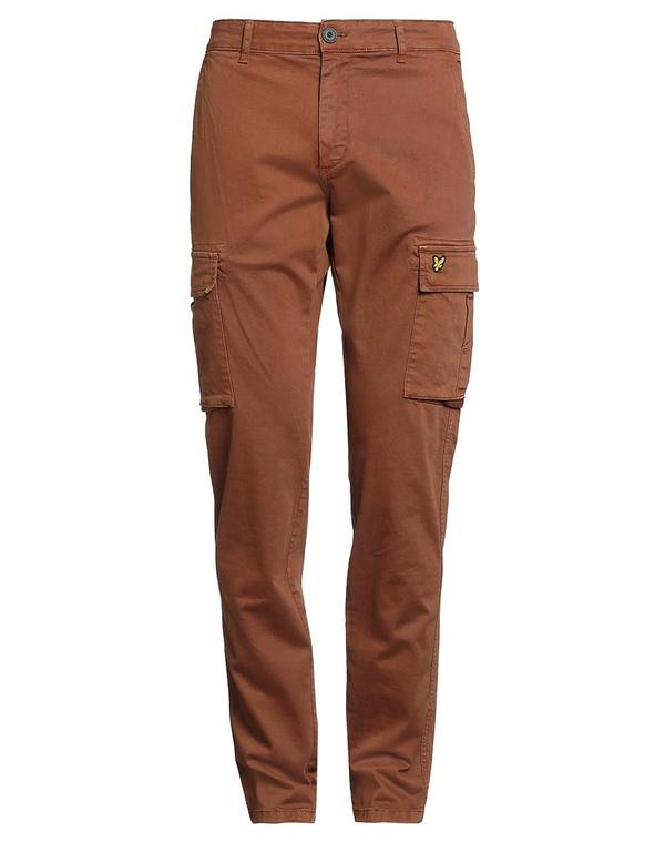 ライルアンドスコット メンズ ボトムス 心地好いズボン下 LYLE \u0026 SCOTT カーゴパンツ Brown 赤銅色