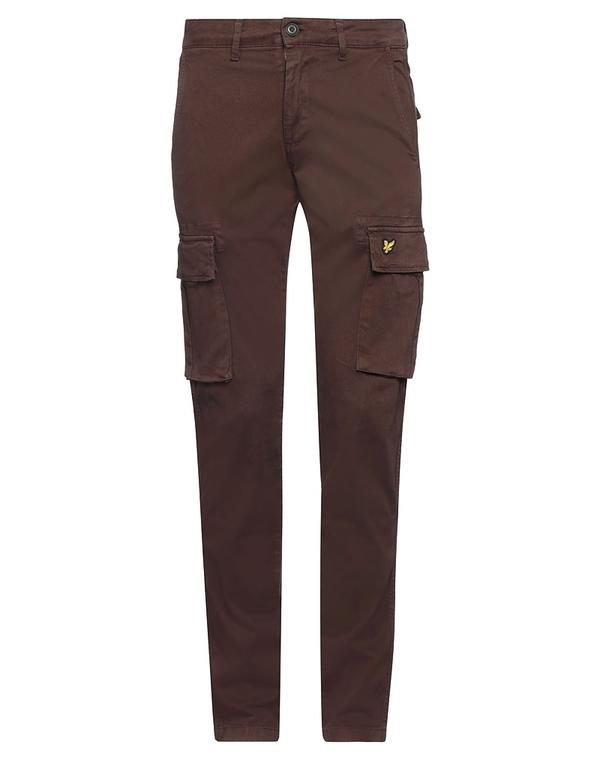 ライルアンドスコット メンズ ボトムス 心地好いズボン下 LYLE \u0026 SCOTT カーゴパンツ Chocolate Brown 赤銅色