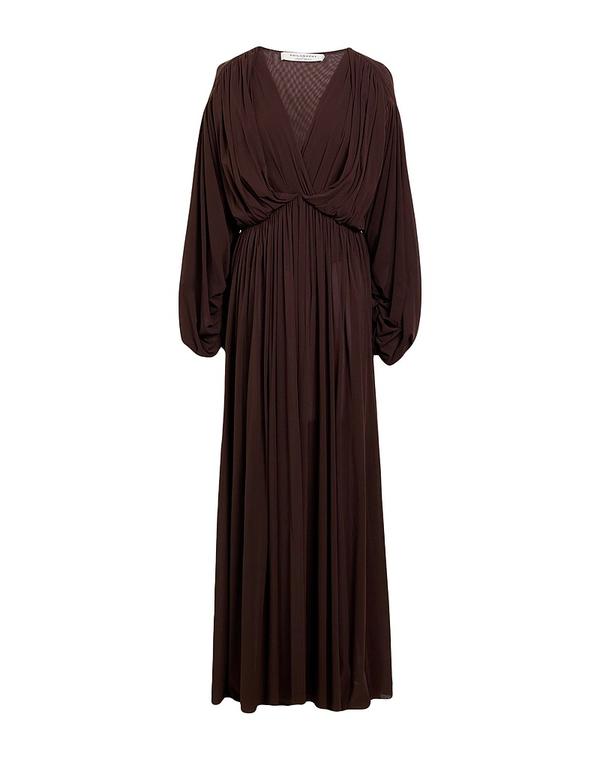 フィロソフィーデロレンゾセラフィーニ レディース ドレス PHILOSOPHY di LORENZO SERAFINI ロングワンピース・ドレス Dark Brown ブラウン｜ReVida 店 61,490円
